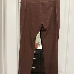GAP Sculpt Revolution Leggings in Rich Brown